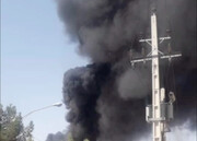تصاویر آتش‌سوزی مرگبار کارخانه مواد شوینده در قم | ۱۲ کشته و مصدوم؛ حال ۵ مصدوم وخیم است