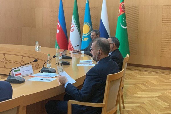 در همایش وزرای امور خارجه کشورهای ساحلی خزر چه گذشت؟ | حمایت امیرعبداللهیان از پیشنهاد روسیه