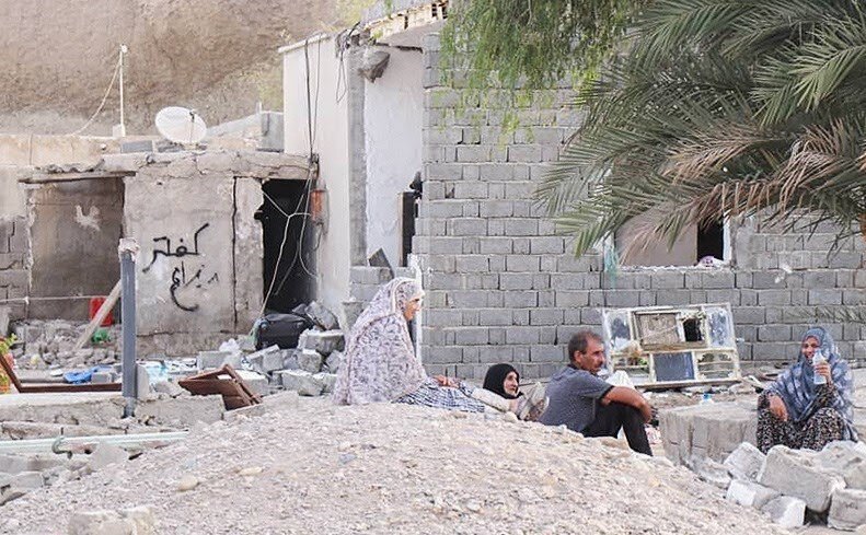 بعد از زلزله هرمزگان