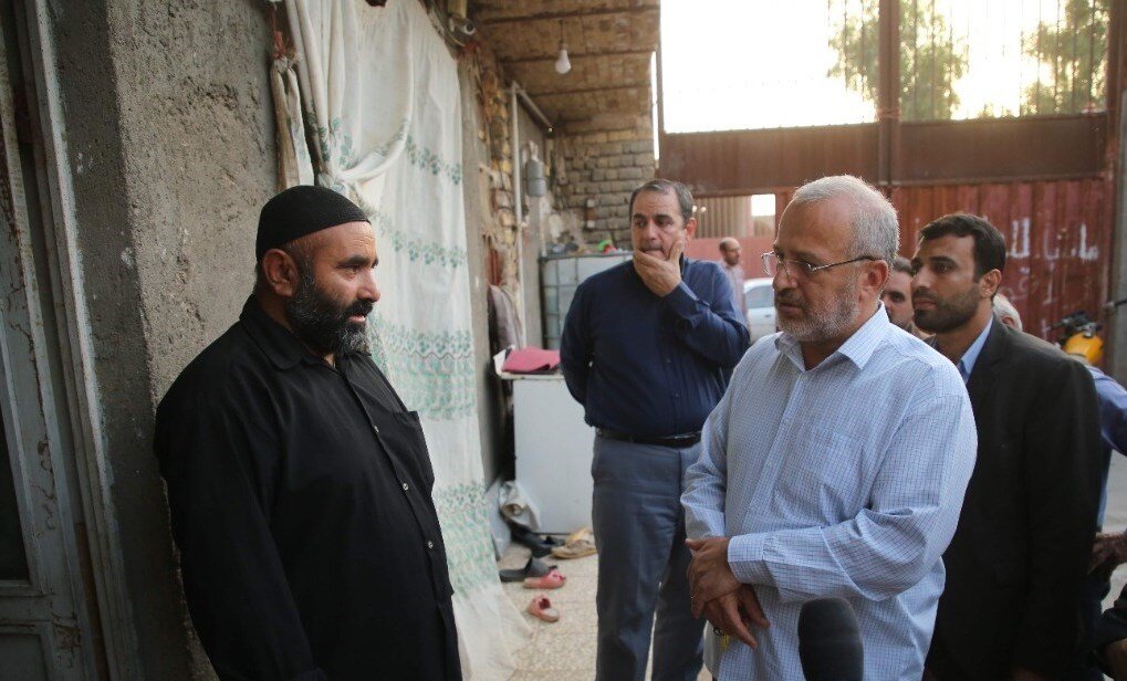 تصاویر دلجویی استاندار از خانوادههای داغدیده ۲ کودک جانباخته در حمله سگهای ولگرد