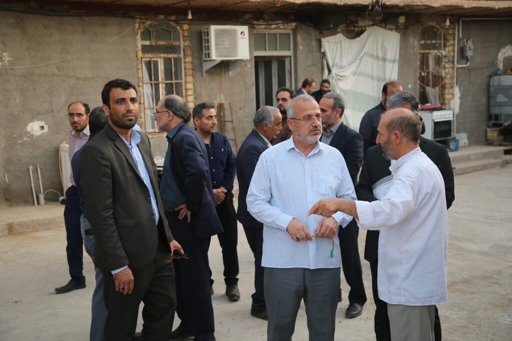 تصاویر دلجویی استاندار از خانوادههای داغدیده ۲ کودک جانباخته در حمله سگهای ولگرد