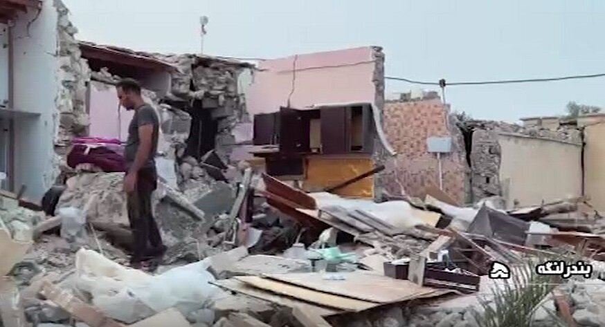 افزایش شمار مصدومان زلزله غرب هرمزگان به ۱۱۱ نفر زلزله