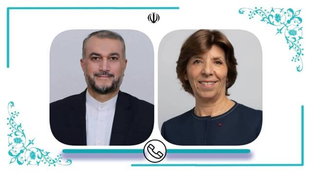 وزیر خارجه فرانسه و ایران