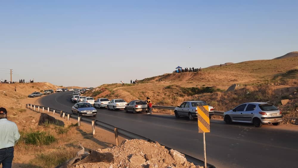 هیجان با موتورکراس در جاده تلو + فیلم