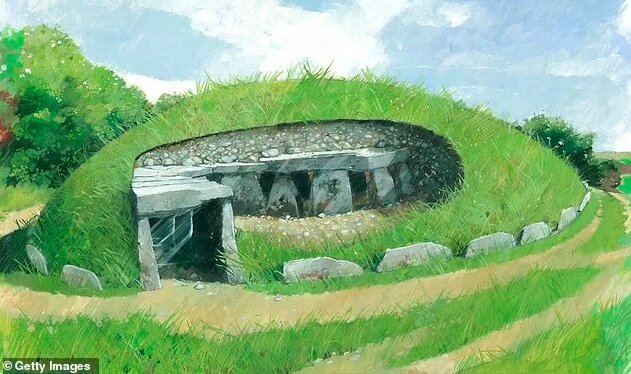 حفاری سنگ «شاه آرتور» | تصاویری از محل کشته شدن یک غول را ببینید!