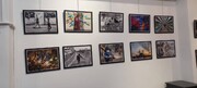 آثار هنرجویان هنرستان احمدی روشن روی دیوار رفت | در نمایشگاه «نگرش» عکس‌ها و نقاشی‌ها با آدم حرف می‌زنند!