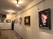 برپایی نمایشگاه نقاشی پرویز یامی و هنرجویان