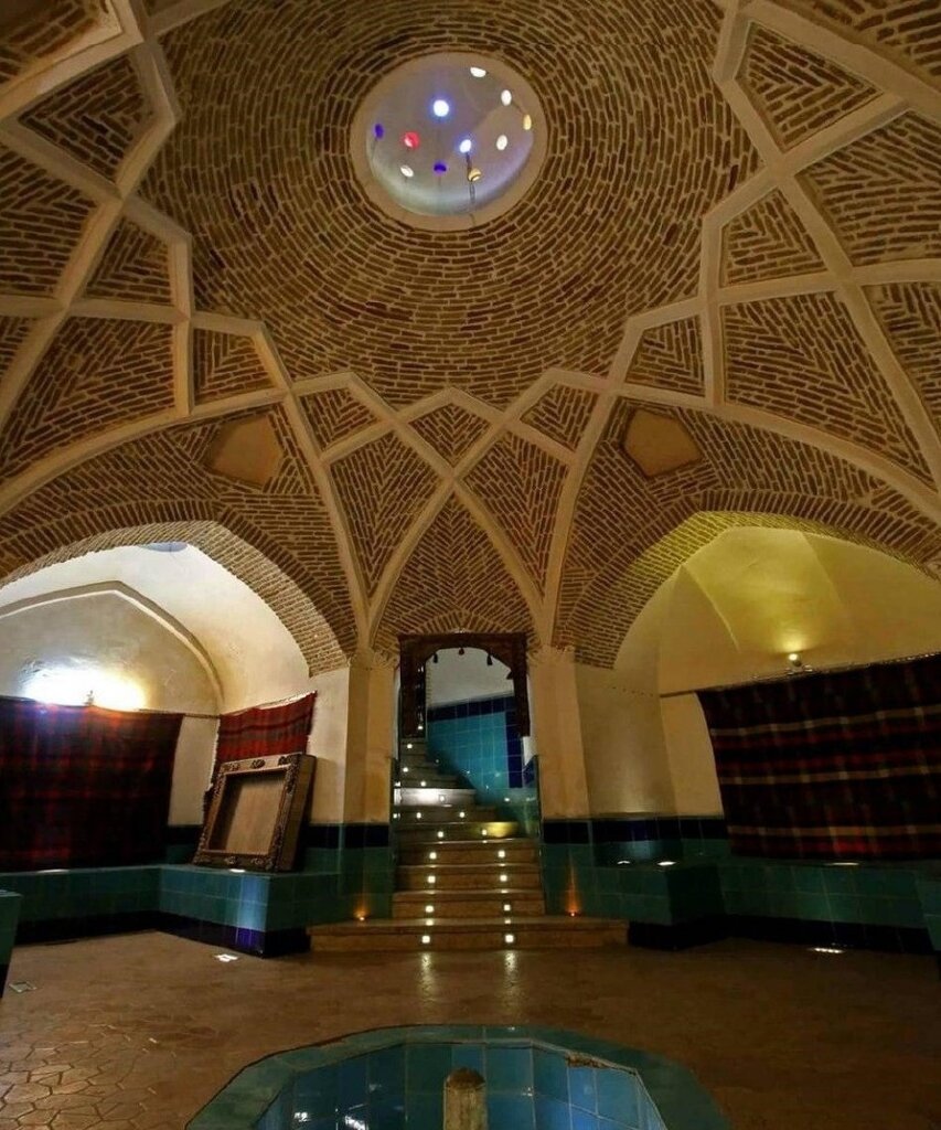 زیباترین حمام پایتخت اینجاست |  قیصر، آبمنگل را در کدام حمام تهران کشت؟ + عکس