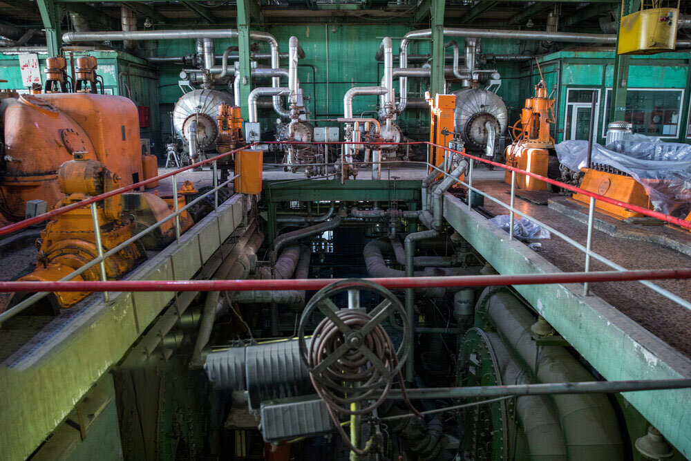 تصاویر | فعالیت نیروگاه فرانسویها در دل پایتخت