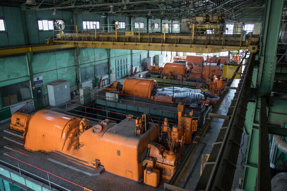 تصاویر | فعالیت نیروگاه فرانسویها در دل پایتخت