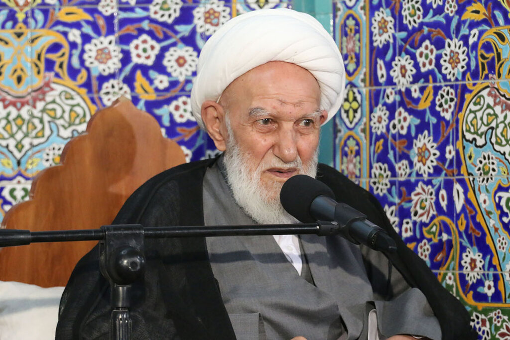 آیتالله ناصری در بیمارستان بستری شد / پیام فرزند آیت الله 2