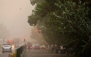 آغاز طوفان شدید در تهران؛ سرعت باد ۳۷ کیلومتر بر ساعت است | شهروندان مراقب باشند