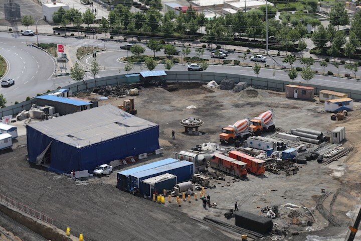 تجهیز کارگاهی ۲ ایستگاه جدید در منطقه ۲۲ | اتصال غرب به شرق تهران با راهاندازی خط ۱۰مترو