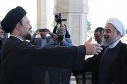 ماجرای دیدار غیرمنتظره خاتمی، روحانی و حسن خمینی | واکنش وزیر دولت اصلاحات