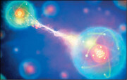 رکورد ارتباط و همبستگی کوانتومی بین ۲ اتم در فیبر نوری را شکسته شد