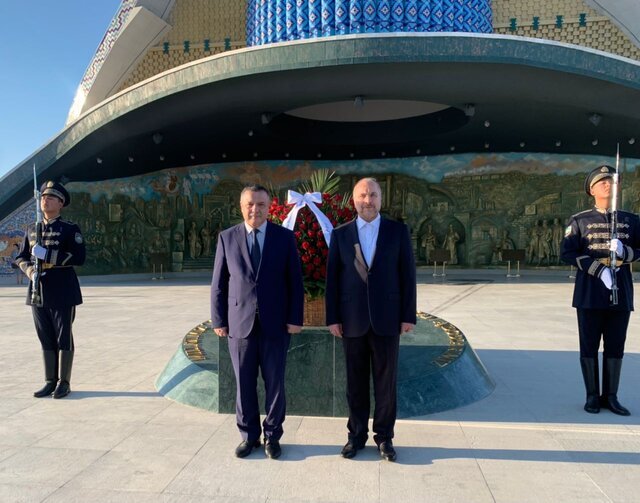 قاليباف در ازبكستان