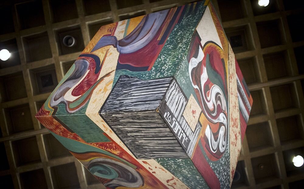 تماشای ببرها روی بوم و تازههای علی فرامرزی  | گالری گردی چهارمین جمعه تیرماه در پایتخت اثر حجمی علی فرامری