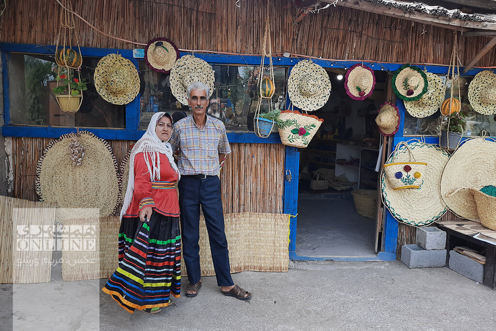 ببینید | خانه حصیر ایران کجاست؟ | گشتوگذار در فَشتَکه ؛ نخستین روستای ملی حصیر کشور | صنایع دستی که بازار جهانی دارد