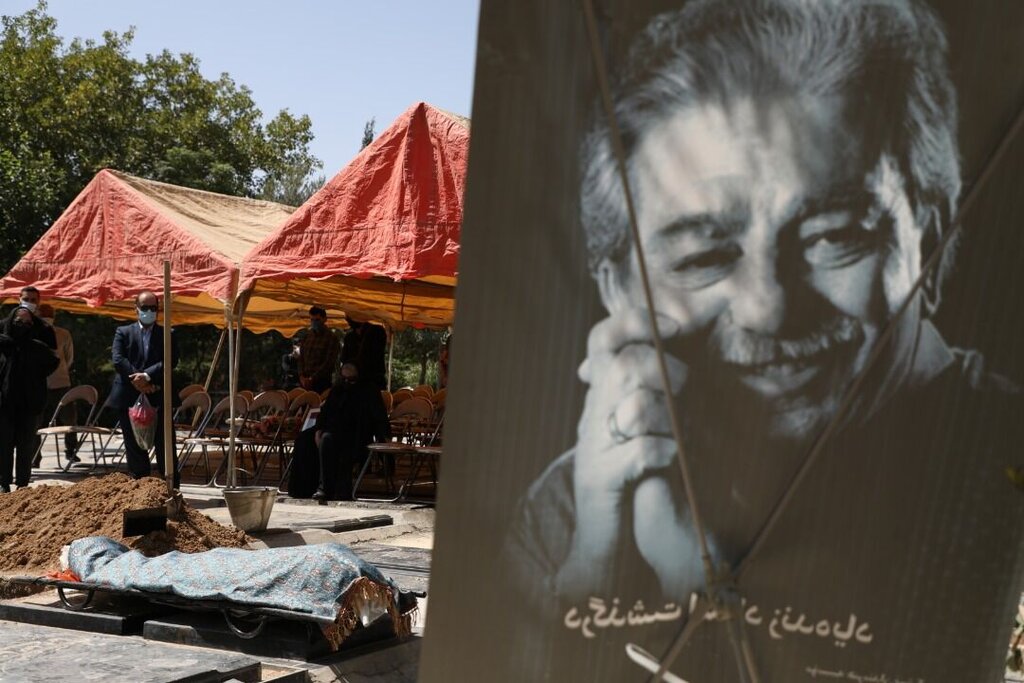 تشییع پیکر استاد اسماعیل شنگله