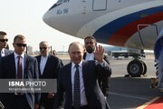 جدیدترین تصاویر از لحظه ورود پوتین به ایران