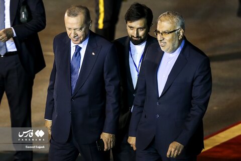ورود اردوغان به ایران