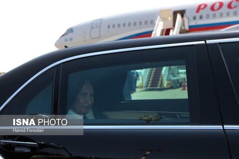 پوتین وارد تهران شد