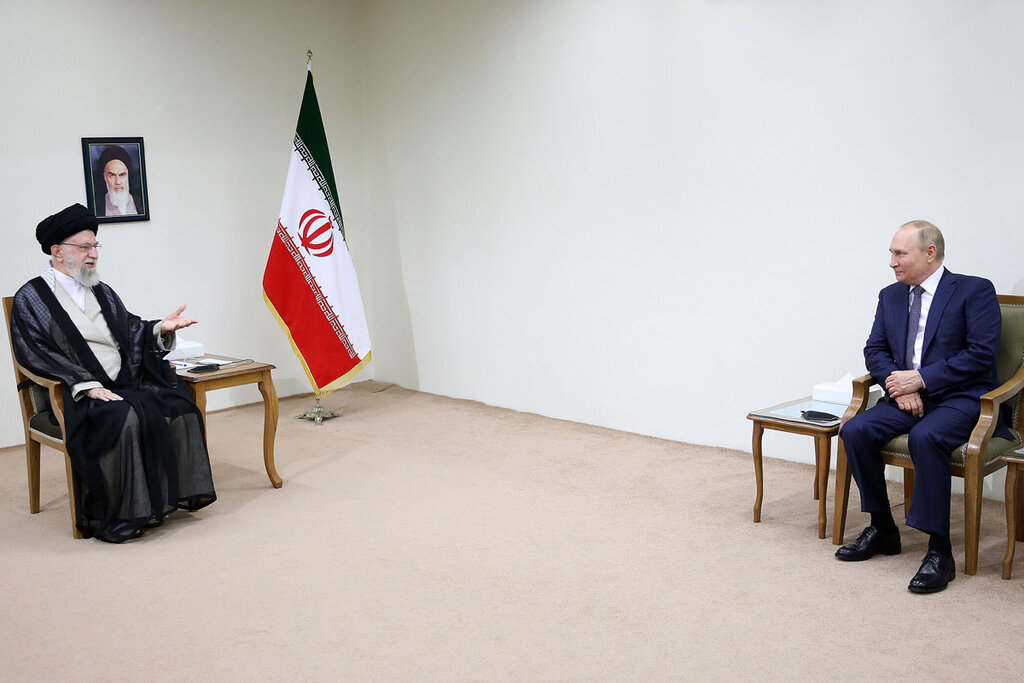 نخستین تصاویر دیدار پوتین با رهبر معظم انقلاب اسلامی - همشهری آنلاین
