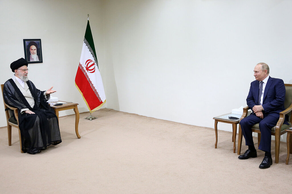 نخستین تصاویر دیدار پوتین با رهبر معظم انقلاب اسلامی - همشهری آنلاین
