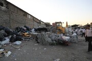 ۲۴ گاراژ غیرمجاز بازیافت زباله در خلازیر تعطیل شدند