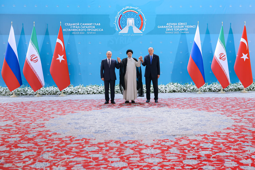 رئیسی و  اردوغان و پوتین - روند آستانه
