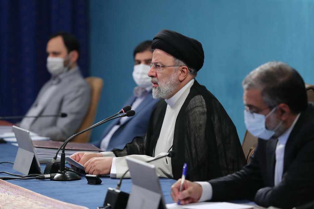 رئیسی - جلسه هیات دولت