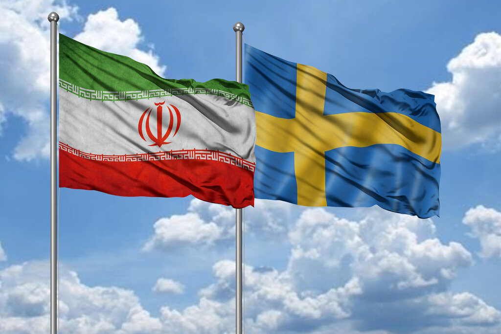 ایران و سوئد - پرچم