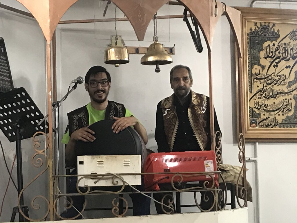 اولین مرشد معلول کشور را بشناسید