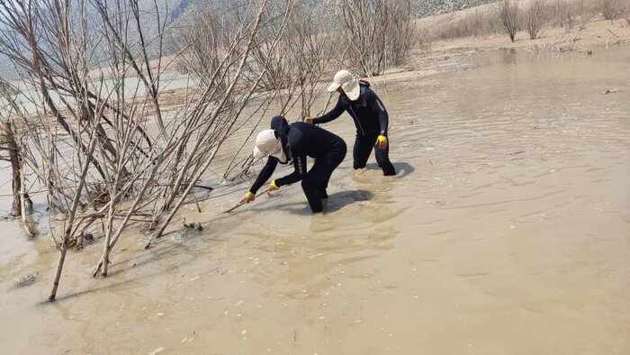 تصاویر | ادامه تلاشها برای یافتن دختربچه مفقود شده در سیل استهبان