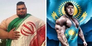 ببینید | اولین دوئل گوریل قزاقستانی با هالک ایرانی | سجاد غریبی این بار زمین نخورد!