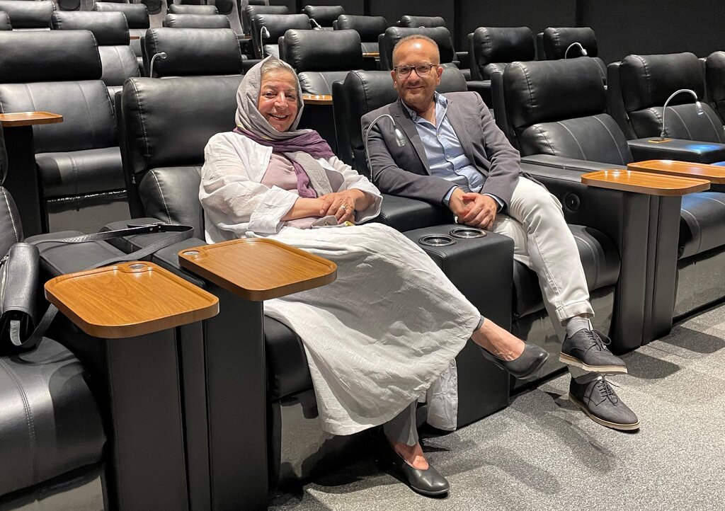 گشایش نمایشگاه «موازی» با حضور مرضیه برومند و امیرحسین صدیق