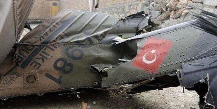 سقوط پهپاد ترکیه در عراق