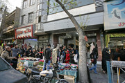 دستفروش‌ها و وانتی‌های خیابان امامزاده حسن(ع) جمع‌آوری شدند