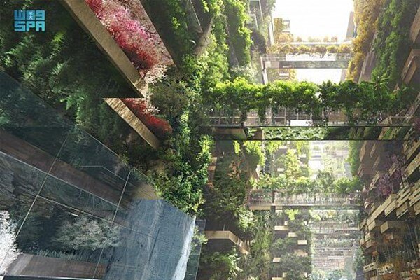 لاین ؛ شهر رؤیایی بن سلمان کجاست؟ ؛ تصاویر رویایی این شهر عربستان را ببینید | جزئیات قطار مافوق سریع و سطوح شیشهای دو طرف شهر در پروژه نیوم سعودیها