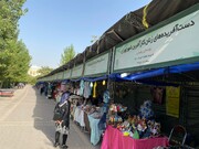 فعالیت بازارچه کارآفرینی در بوستان پلیس
