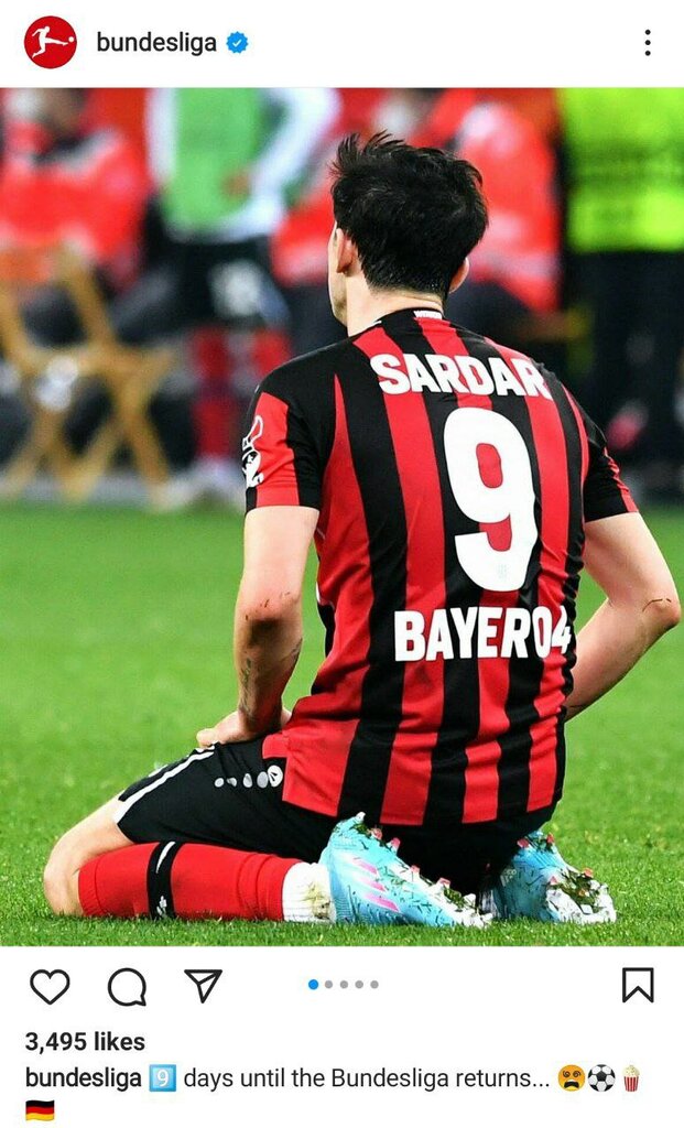 عکس | شمارش معکوس بوندس لیگا با ستاره تیم ملی ایران