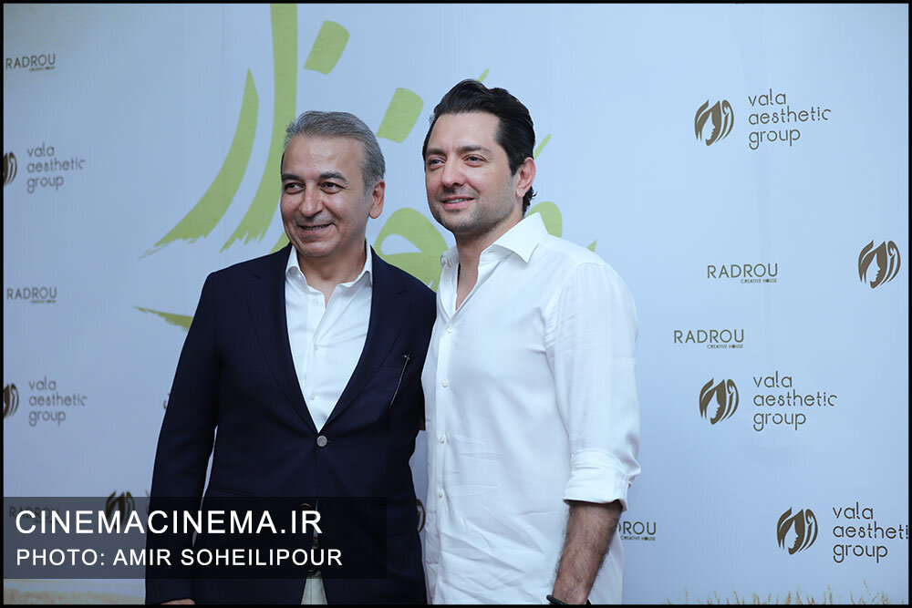 تصاویر بهران رادان و ترلان پروانه در اکران فیلم علفزار