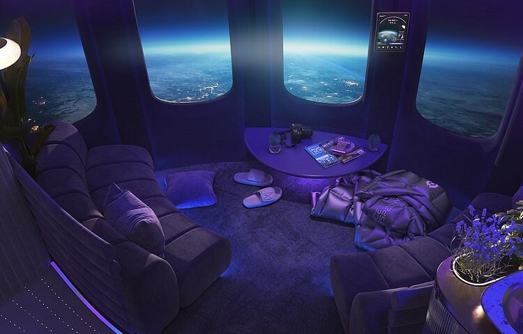 سفر به فضا با بالون | تصاویر جذاب و تماشایی از نمایی که به مسافران ارائه میشود