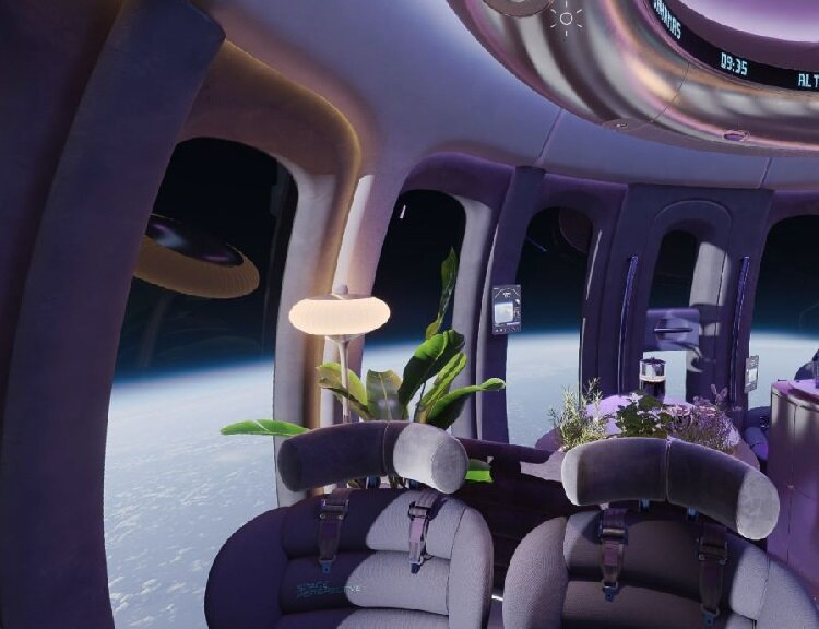 سفر به فضا با بالون | تصاویر جذاب و تماشایی از نمایی که به مسافران ارائه میشود