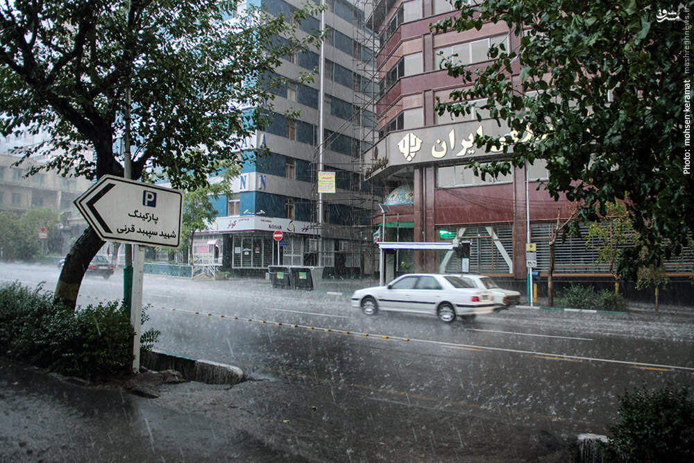 باران تابستان تهران