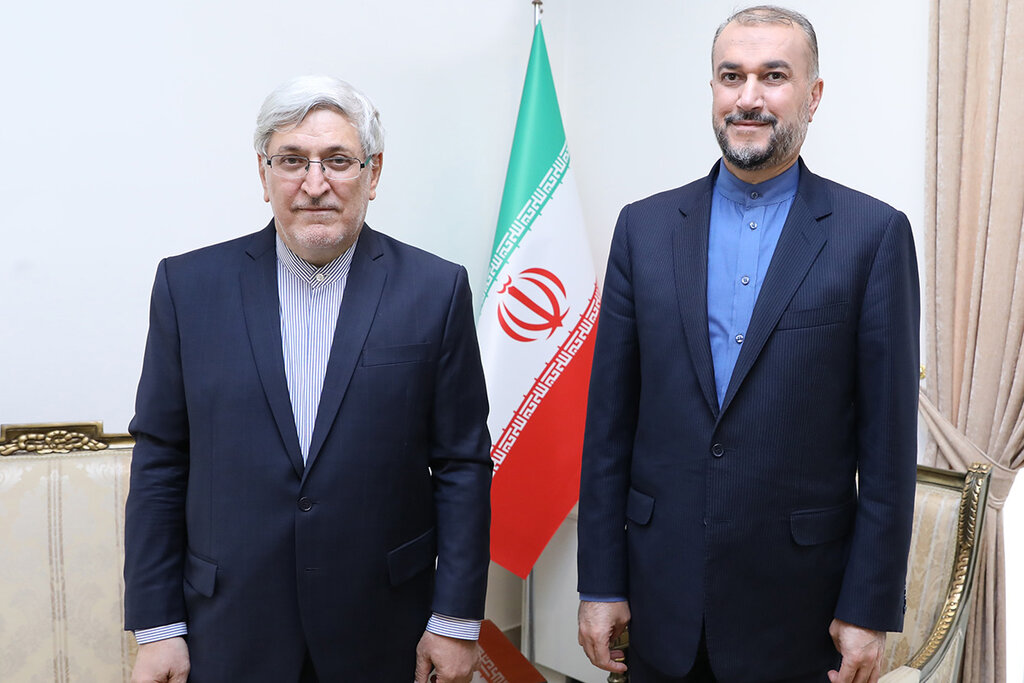 محسن نذیری اصل سفیر جدید و نماینده دائم ایران در دفتر سازمان ملل - امیرعبداللهیان
