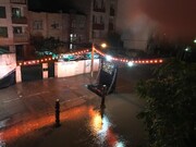 ادامه بارندگی شدید باران در تهران | بیشتر معابر شهری دچار آبگرفتگی شد