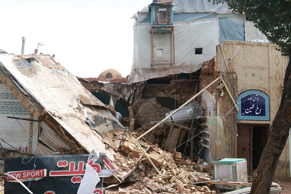 سیل در شهر جهانی یزد