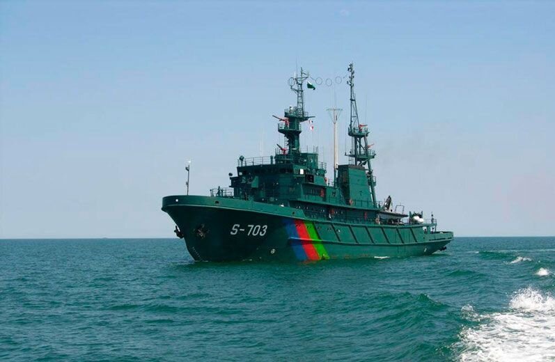 ناوهای جنگی ایران در رژه دریایی روسیه