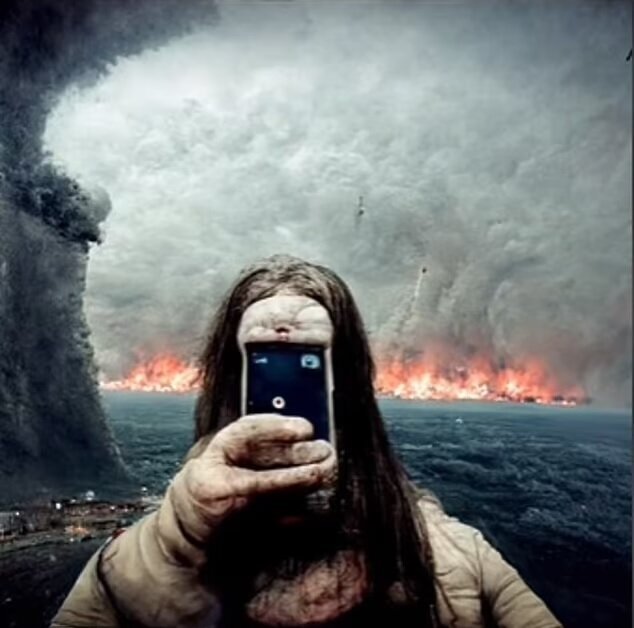 ترسناکترین سلفیهای آخرالزمانی! | دیدن این تصاویر دل شیر میخواهد